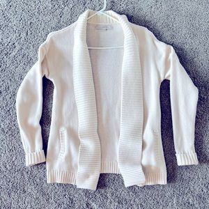 A cream elegant sweater
